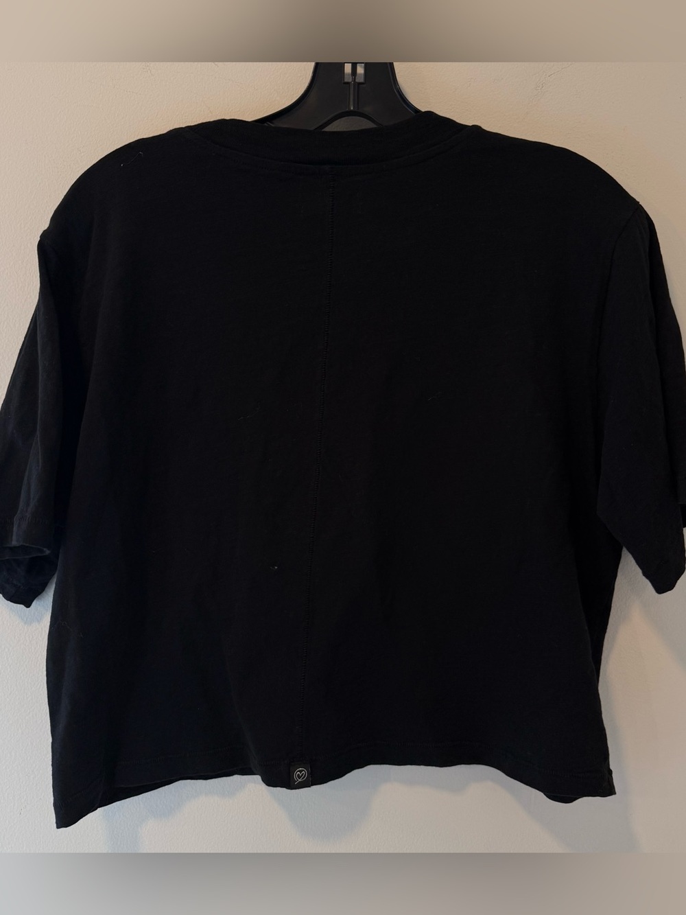 The Drop Sydney Black Cropped Top Size M #TheDropB2 - Picture 3 of 4
